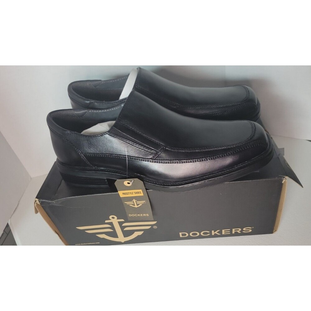 Dockers Pro Style All Motion Comfort Shoe Slip On Loafers Leather Men's 11.5 W